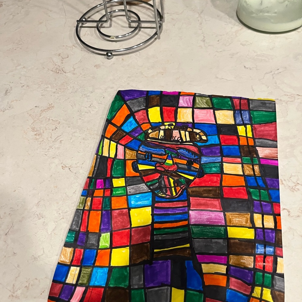Colorful Abstract Art Piece
